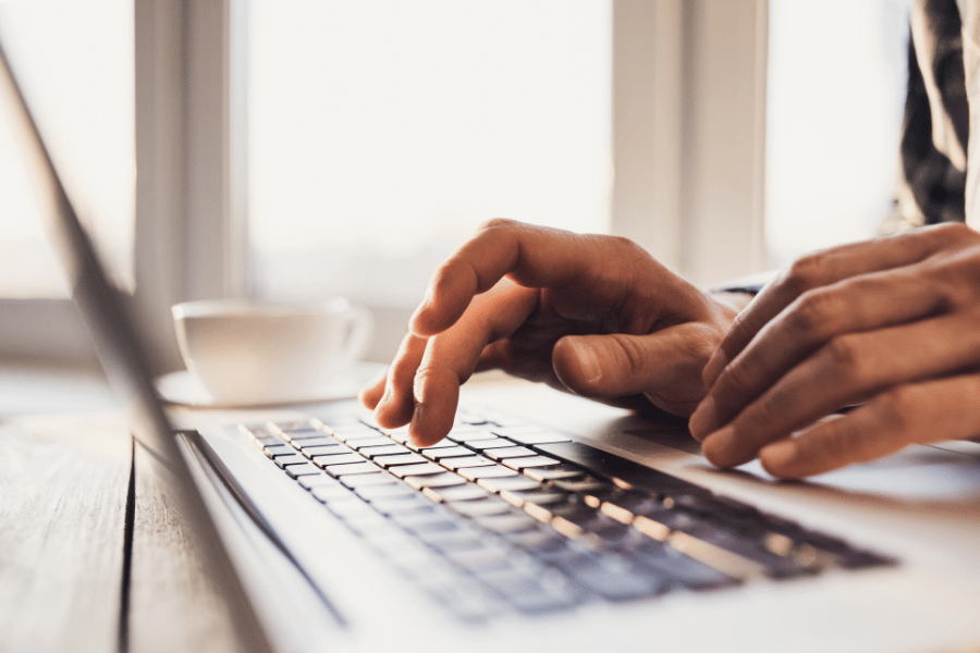 real estate professional incorporating technology into open houses